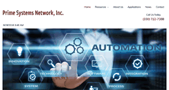 Desktop Screenshot of primesystemsnetwork.com